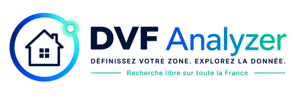 DVF Analyzer — définissez votre zone, explorez la donnée
